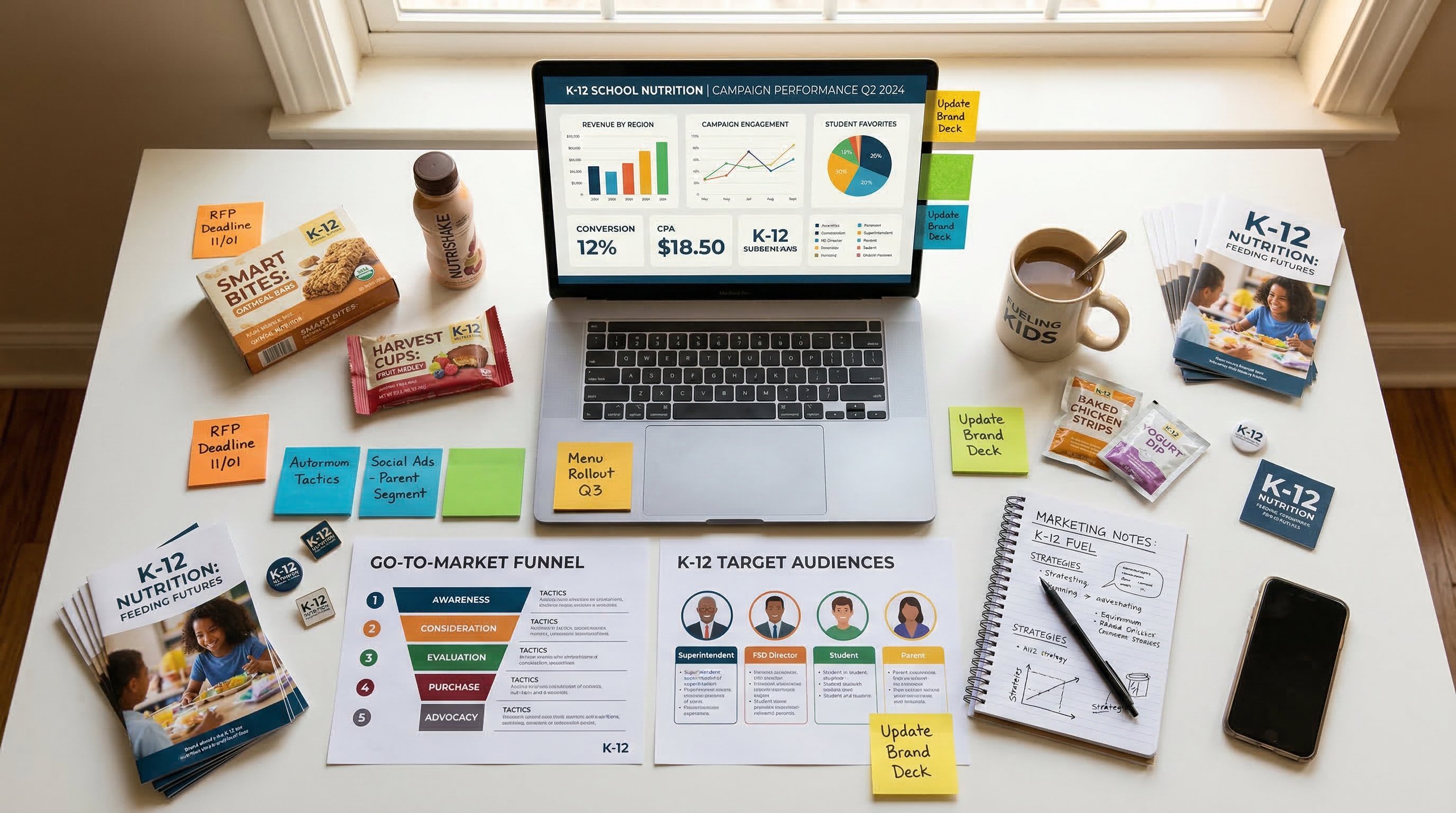 GTM Funnel — 6 Stages to K-12 Market Dominance